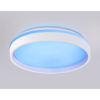 Припотолочная люстра Ambrella light Orbital FZ601 WH/GD (белый/золото) в Бресте