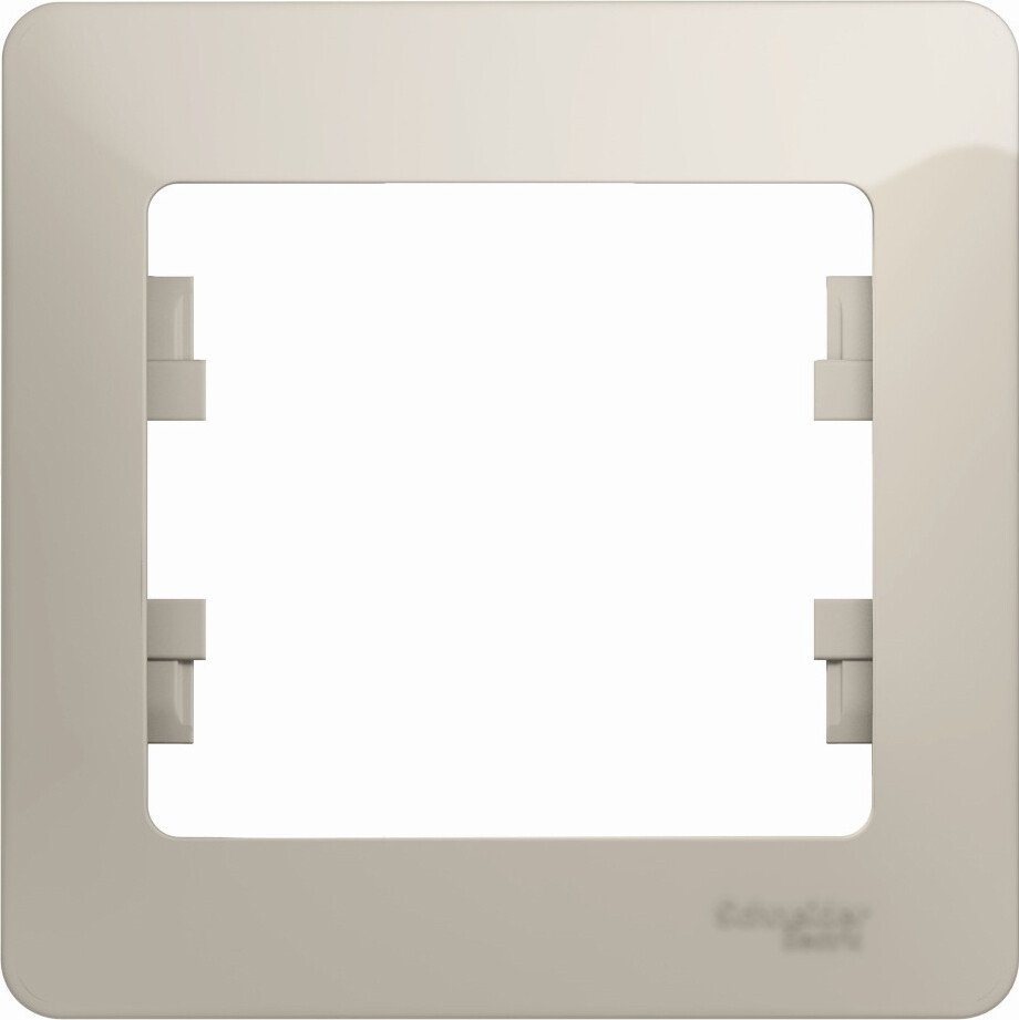 

Рамка Systeme Electric Glossa GSL000901 (молочный)