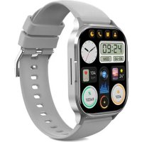 Умные часы XO J10 (серебристый)