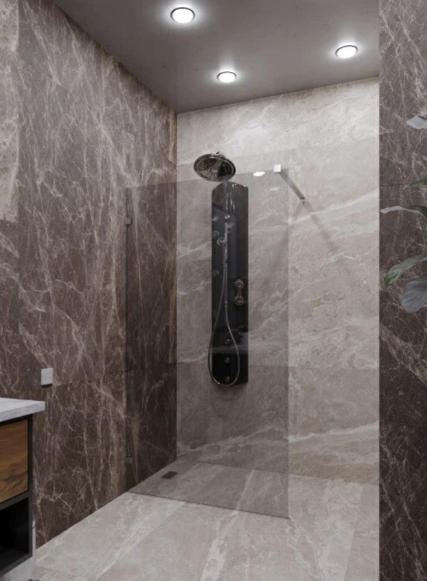 

Душевая стенка Radomir Walk-in G1 100x200 1-10-0-0-0-1890 (прозрачное стекло)