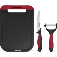 Набор ножей Rondell Arsenale RD-1892 (черный/бордовый)