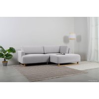 Угловой диван Divan Онте Bucle Silver 186293 (серый)