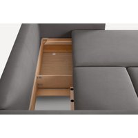 Угловой диван Divan Нордика мини Velvet Grey 264429 (серый)