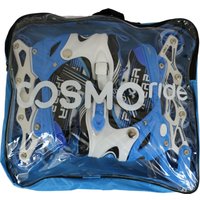 Роликовые коньки Cosmoride Aqua (р. 39-42, белый/синий)