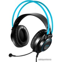 Наушники A4Tech Fstyler FH200U (черный/голубой)