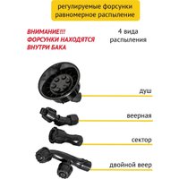 Аккумуляторный опрыскиватель Pioneer Tools BWS-10L-01