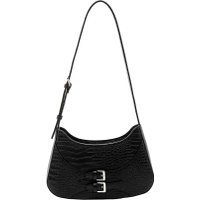 Женская сумка Souffle 218 2185001 (черный кайман эластичный)