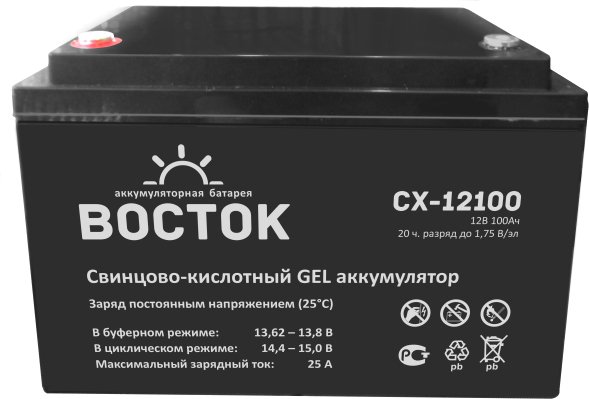 

Аккумулятор для ИБП Восток СХ-12100 (12В/100 А·ч)