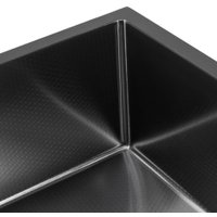 Кухонная мойка ARFEKA ECO AR 700*500 BLACK PVD NANO DECOR