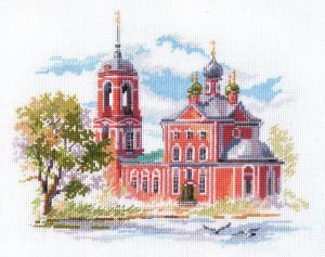 

Набор для вышивания Алиса Переславль-Залесский. Сорокосвятская церковь 3-24