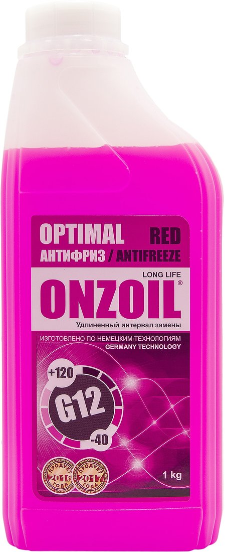 

Антифриз ONZOIL Optimal RED G12 1кг