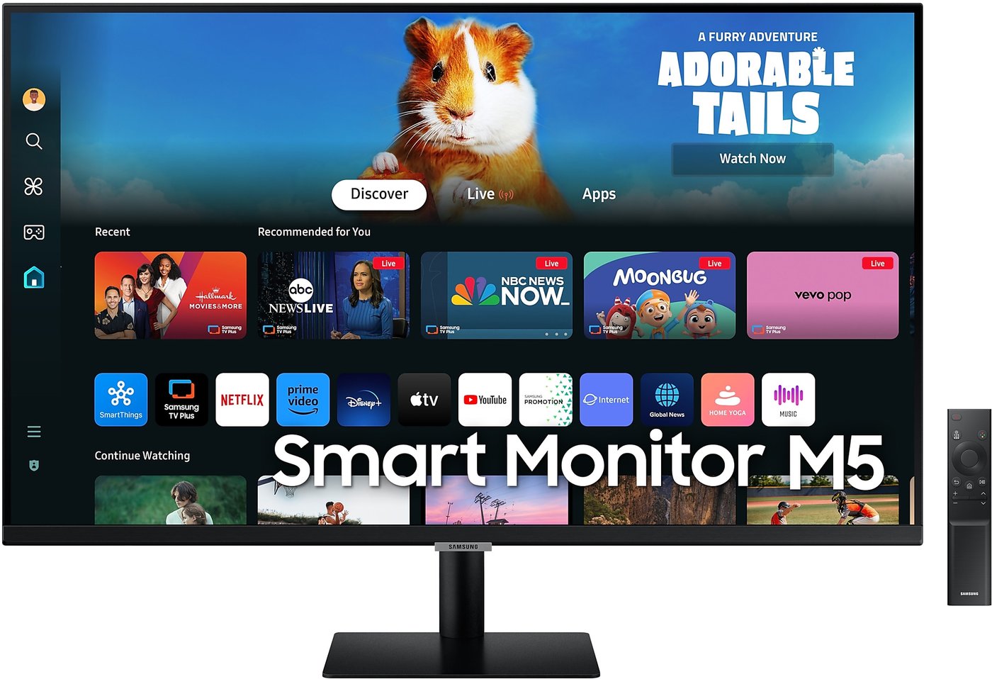 

Smart монитор Samsung Smart M5 LS32DM500EUXDU