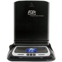 Бокс для накопителей 2.5" и 3.5" AgeStar SCBTFT Black