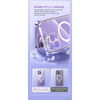 Чехол для телефона Baseus Crystal Series Magnetic Case для iPhone 13 (прозрачный)