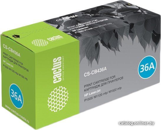 Картридж CACTUS CS-CB436AS (HP 36A (CB436A))