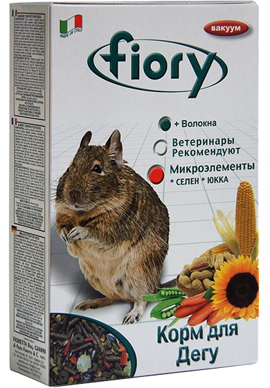 

Корм для грызунов Fiory Корм для дегу 800 г