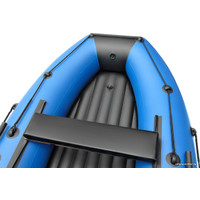 Моторно-гребная лодка Roger Boat Trofey 3100 (без киля, синий/черный)