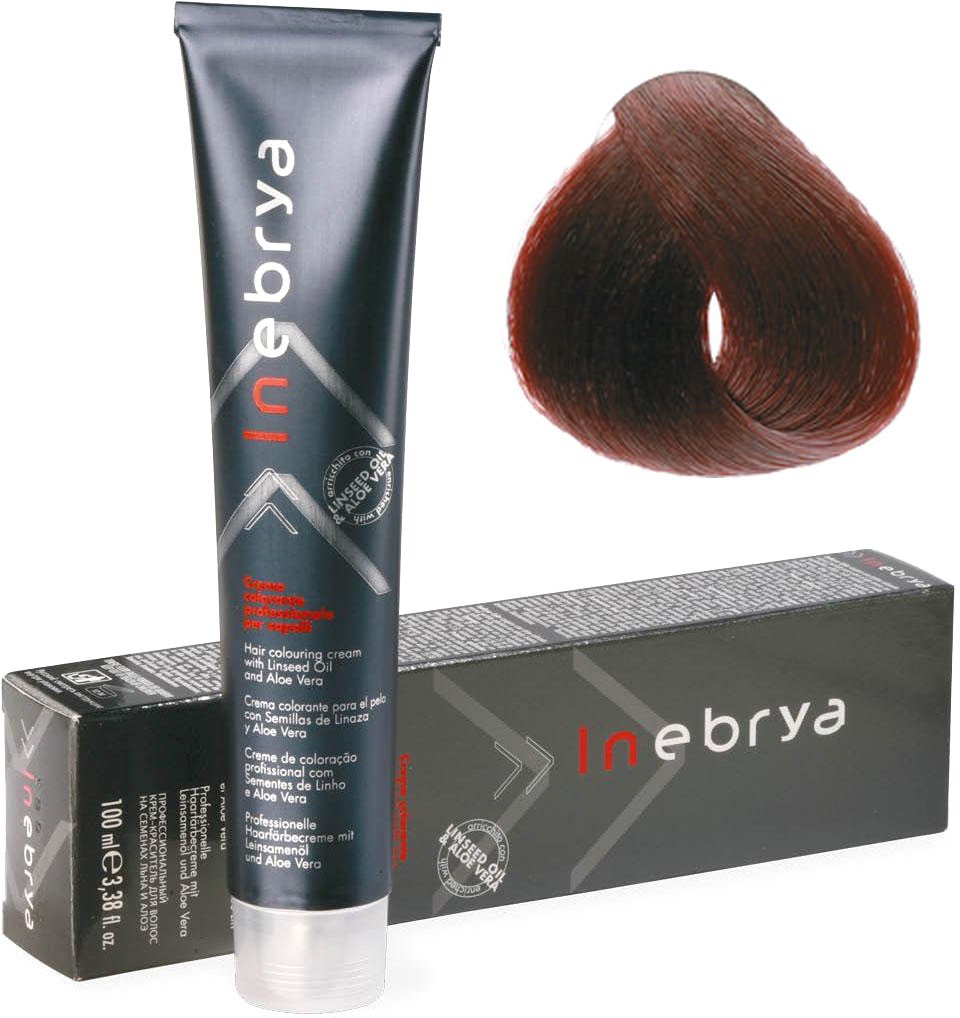 

Крем-краска для волос Inebrya Color 5/5 светло-каштановый махагон
