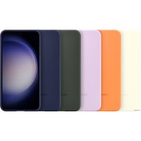 Чехол для телефона Samsung Silicone Case S23 (бежевый хлопок)