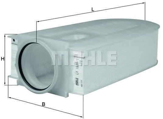 

Воздушный фильтр Mahle Knecht LX16861