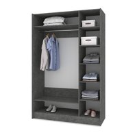 Шкаф-купе Modern Браун Б652 (камень темный/ирландский дуб)