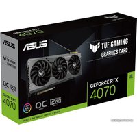 Видеокарта ASUS TUF Gaming GeForce RTX 4070 OC Edition 12GB GDDR6X TUF-RTX4070-O12G-GAMING