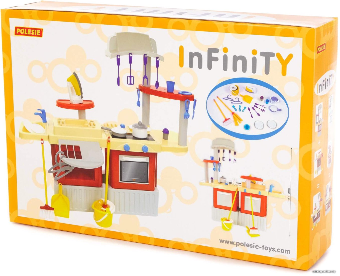 Детская кухня Полесье Infinity basic №4 42309 (в коробке)