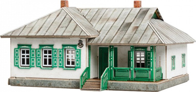 

Сборная модель Умная Бумага Сельский дом №2 4627081555418