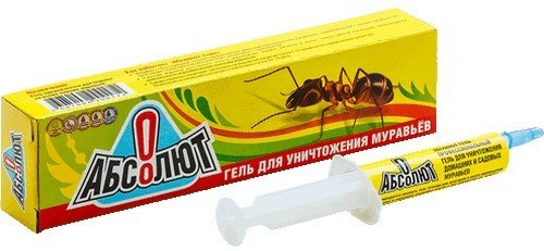 

Средство от насекомых Гарант Абсолют гель для уничтожения муравьев, туба 30 мл