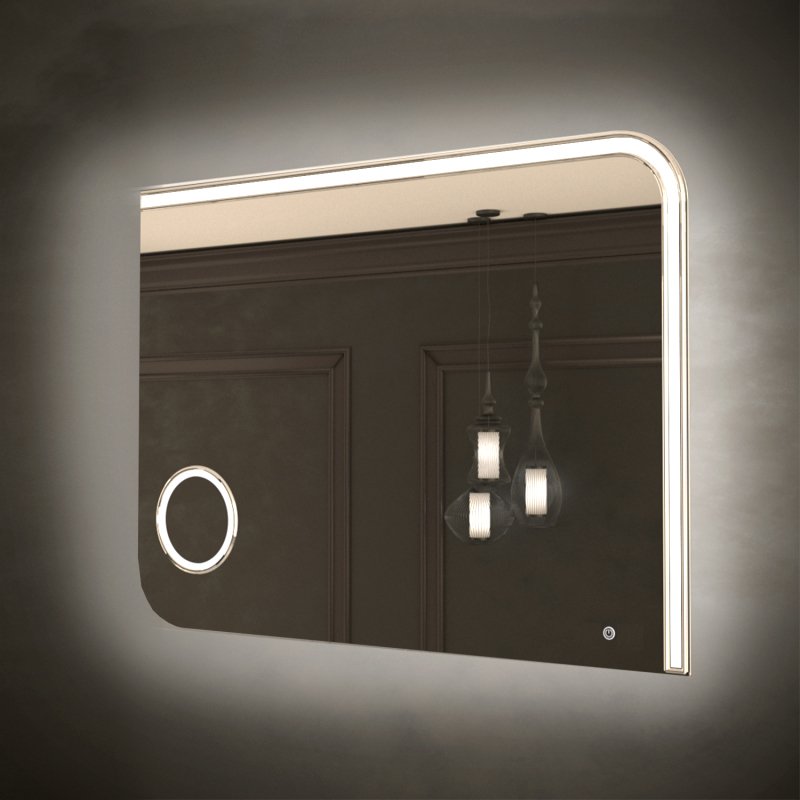 

KVV Group Зеркало Golden 900x700 с подсветкой+линзы (влагостойкое)