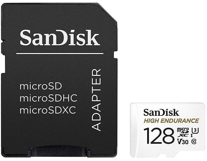 

Карта памяти SanDisk High Endurance microSDXC SDSQQNR-128G-GN6IA 128GB (с адаптером)