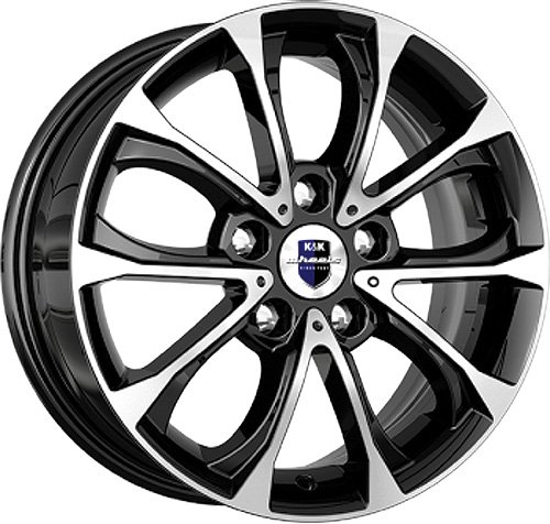

Литые диски K&K Urals 15x6.5" 5x114.3мм DIA 66.1мм ET 43мм Алмаз черный