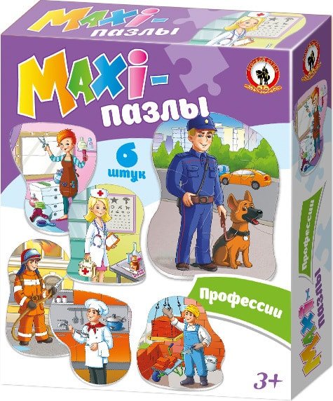 

Мозаика/пазл Русский стиль Maxi Профессии 02553