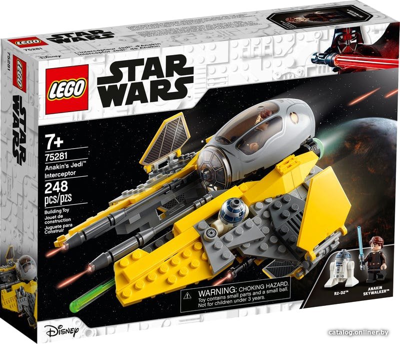 Конструктор LEGO Star Wars 75281 Джедайский перехватчик Энакина