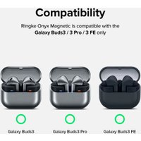 Чехол Ringke Onyx Magnetic Magsafe для Samsung Galaxy Buds 3 / 3 Pro Black в Гомеле