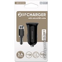 Автомобильное зарядное Atomic C240M (черный)