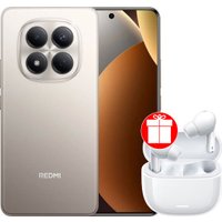 Телефон Xiaomi Redmi Note 15 Pro 12GB/256GB международная версия (титановый) + наушники Xiaomi Redmi Buds 6 Lite (белый) по акции