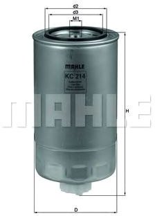 

Топливный фильтр Mahle Knecht KC214