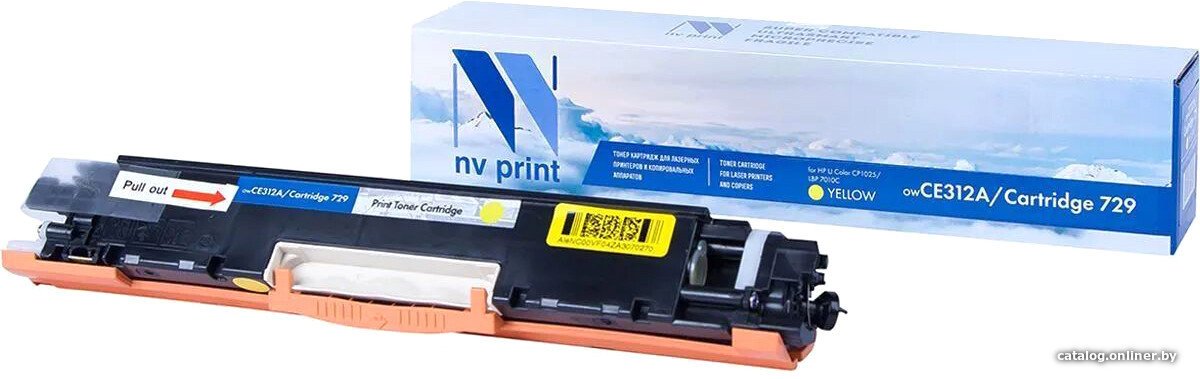 Картридж NV Print NV-CE312A/729Y (аналог HP CE312A, Canon 729)