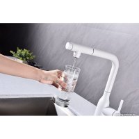 Смеситель Paulmark Viper Vi213105-431 (белый/белый матовый)