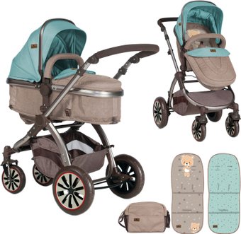 Lorelli Aurora 2018 (3 в 1, Beige&Green Bear)