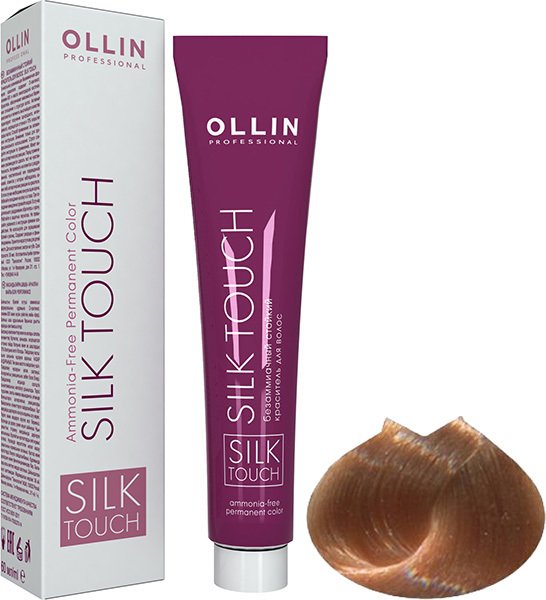 

Крем-краска для волос Ollin Professional Silk Touch 9/5 блондин махагоновый