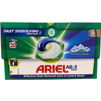 Капсулы для стирки Ariel Все в 1 Горный родник (20 шт)