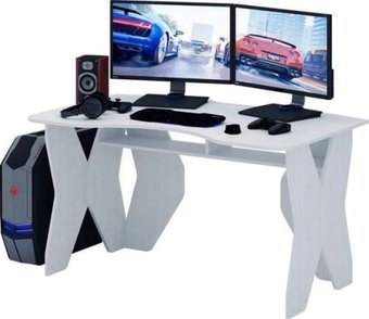 Геймерский стол MFMaster Таунт-1 (белый)