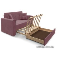 Диван Мебель-АРС Санта (велюр пудра НВ-178 18)