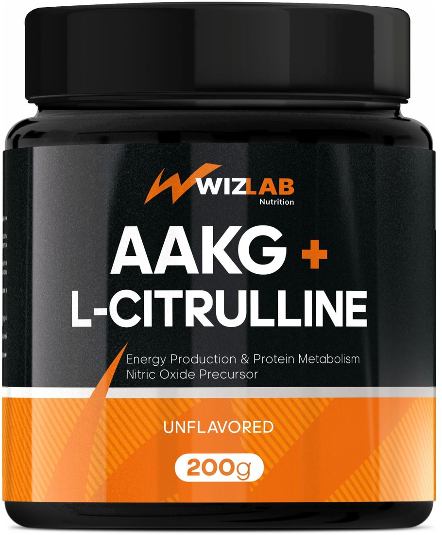 AAKG+цитруллин WizLab Nutrition AAKG + L-Citrulline (без вкуса, 200г)