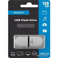 USB Flash Maxvi SF 128GB (белый)
