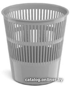 Корзина для бумаг Erich Krause Classic 9 л 55909 (серый)
