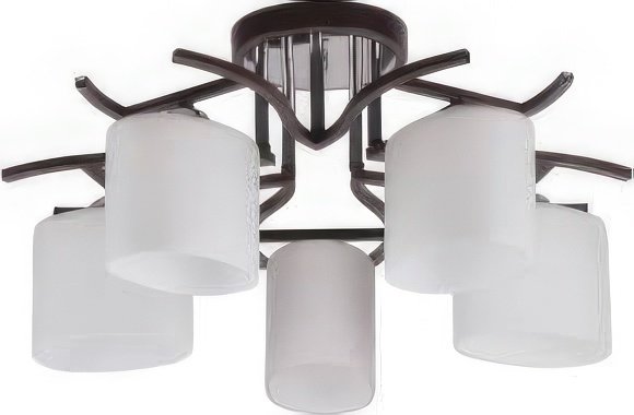 

Люстра средней высоты Imex 2441 MD.2441-5-S BR+CH