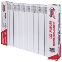 Биметаллический радиатор Standard Hidravlika Dynamic 100 500 мм (4 секций, белый)